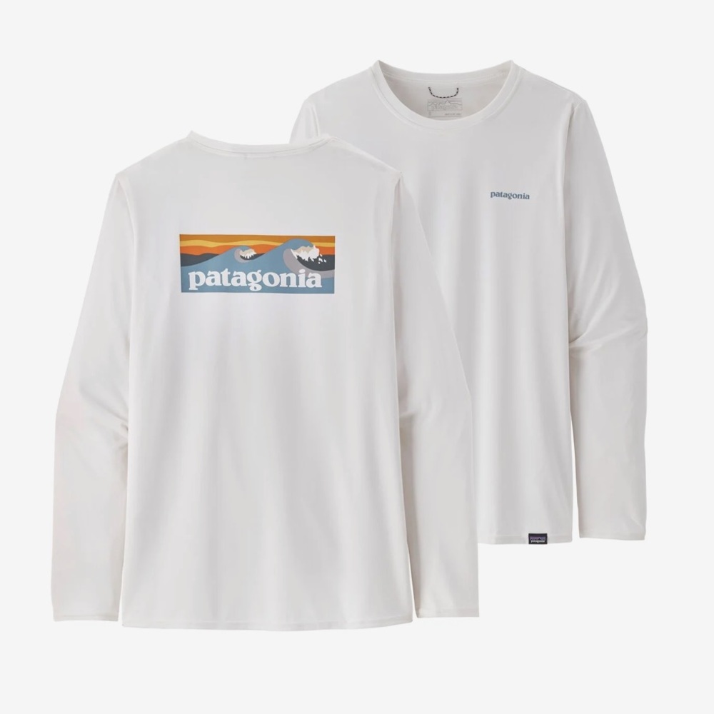 Womens Patagonia long sleeve cool daily shirt / rash guard